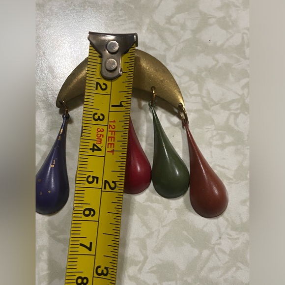 LAST CHANCE 🔥 Vintage Costume Signed “ Voice “ Brooch #6149 - Picture 7 of 8